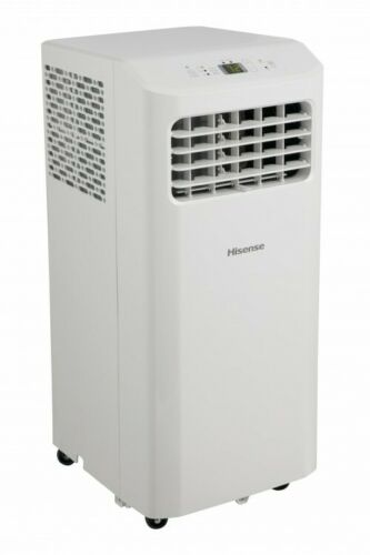 Hisense 8,000 BTU ASHRAE (5,500 BTU DOE) 115-Volt Portable Air Conditioner, Factory Refurbished, FOB KS and CA