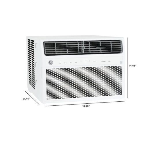 GE 10,000 BTU Window Smart Air Conditioner 115-Volt with Wifi, Remote Control, FOB KS