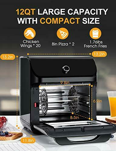IKICH Air Fryer Oven 12 Qt., FOB KS