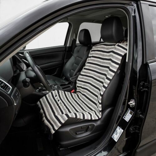 Pilot Automotive LUNNA Universal Black 3-in-1 Poncho Blanket Seat Cover, FOB KS