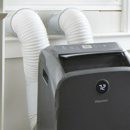 Hisense 10,000 BTU DOE 115-Volt Portable Air Conditioner, Factory Refurbished, FOB KS